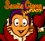 Santa Claus Junior title screen for GameBoy Color
